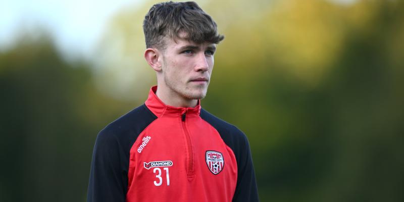 Tiernan McGinty signs for Institute from Derry City