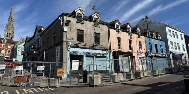 Council plans compulsory purchase orders for unsafe Letterkenny buildings