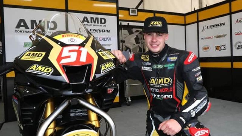 Kilmacrenna man Richard Kerr set for full-time British Superbike debut at Oulton Park