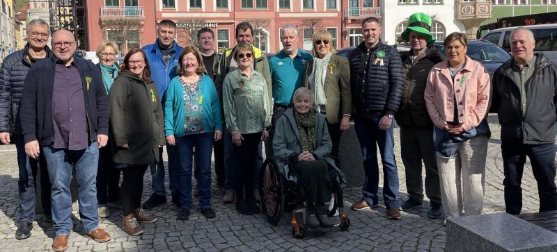 Letterkenny welcomes a delegation from its twin town - Rudolstadt in Germany
