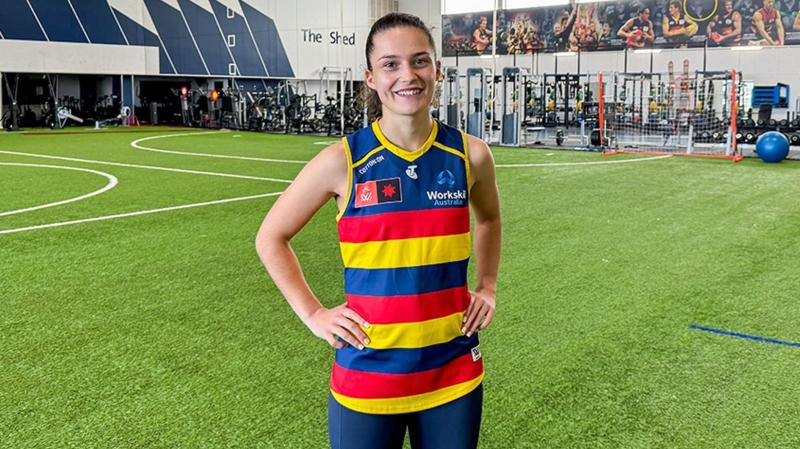 Amy Boyle Carr set to make her AFLW debut for Adelaide Crows this Sunday