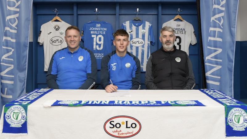 Academy graduates Max Johnston and Kevin Jordan extend contracts at Finn Harps