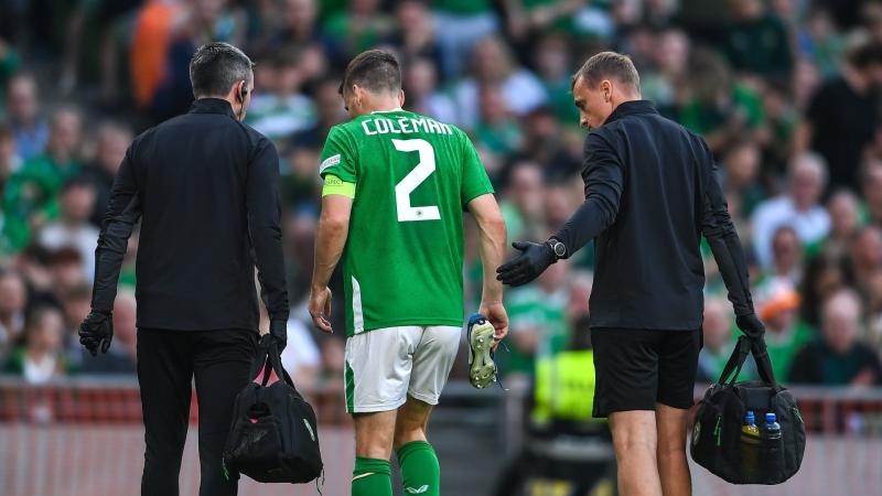 Séamus Coleman unlikely to feature in upcoming Republic of Ireland squad 