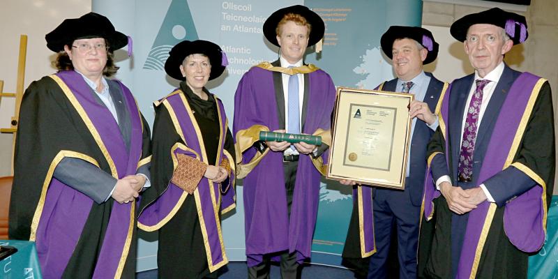 ATU bestows first honorary doctorate on Joe Kennedy III