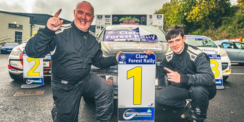 Donegal father-son rallying duo win first Craig Breen Foundation Award