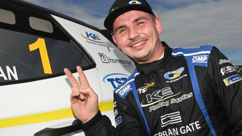 Donegal delight still so sweet for Harvest Rally winner Callum Devine