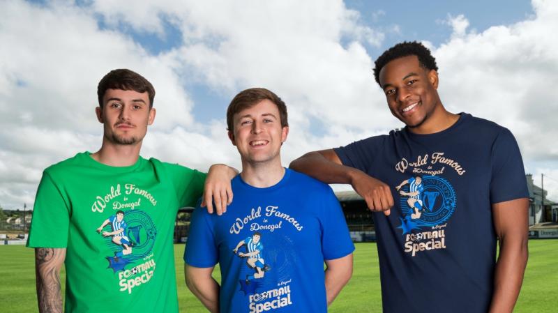 Finn Harps and Football Special team up to launch unique t-shirt collaboration