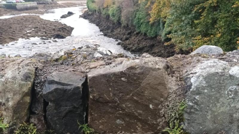 Quick response in restoring a brick at Buncrana’s Castle Bridge praised