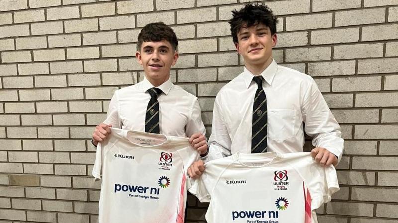 Letterkenny RFC pair Conor McKenna and Oisin McGuinness capped by Ulster U-18s
