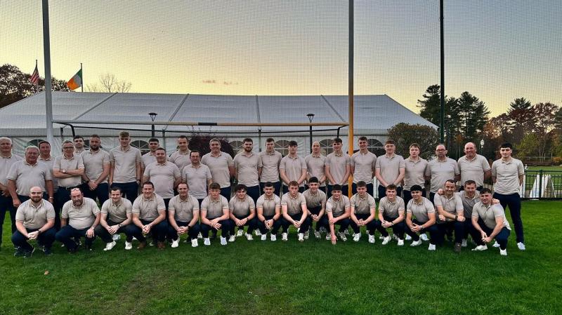 Buncrana's senior team make the long trip to Boston for the first Kevin Dodley Blitz
