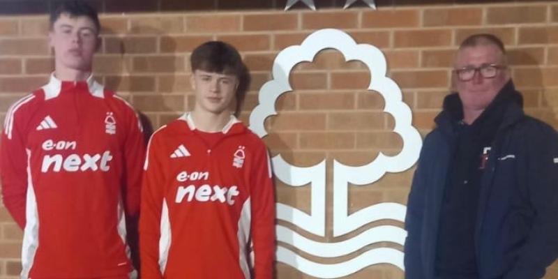 Gavin McAteer scores, Oisin Cooney also plays for Nottingham Forest in friendly