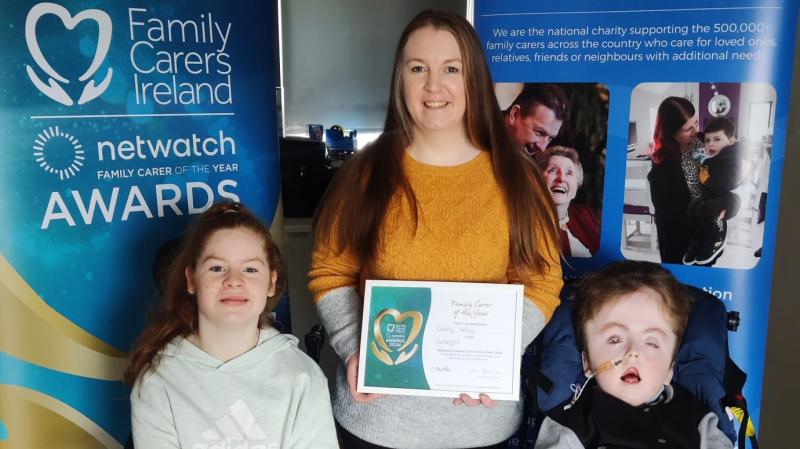 Inspirational mother-of-four who lost husband is Donegal Family Carer of the Year
