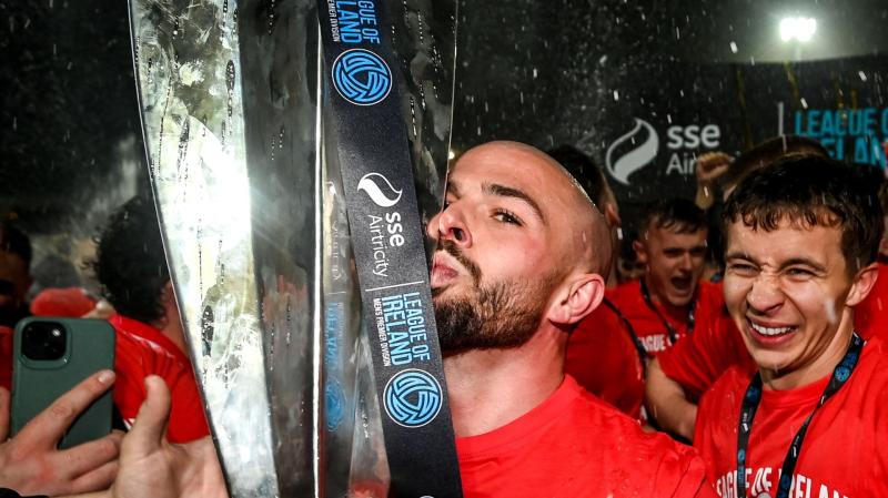Burt's Mark Coyle honoured in Team of the Year after leading Shelbourne to the title