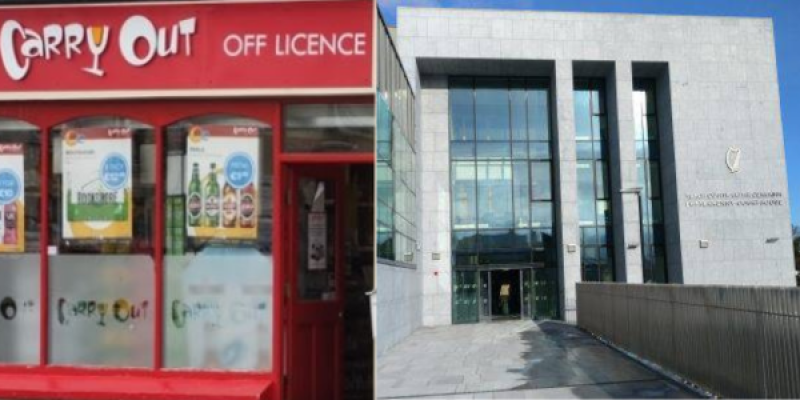 Man endangered people by reversing car into Letterkenny off licence