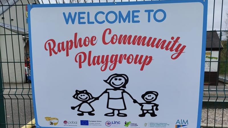 Raphoe Community Playgroup applies to rebuild condemned defective block facility