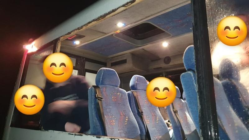 Touring party in Donegal vandalise bus and leave driver ' absolutely terrified' 