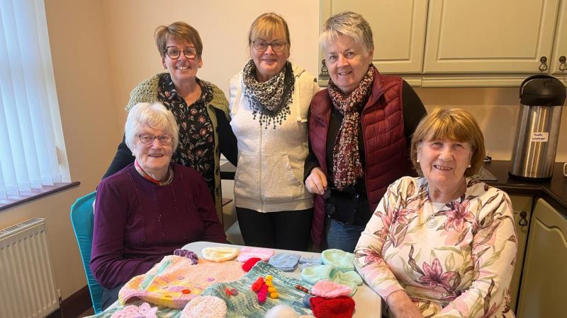 Greencastle knitting group bringing comfort to young and old alike