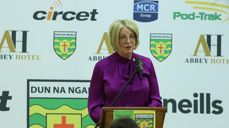 Mary Coughlan hails historic year for Donegal GAA at County Convention