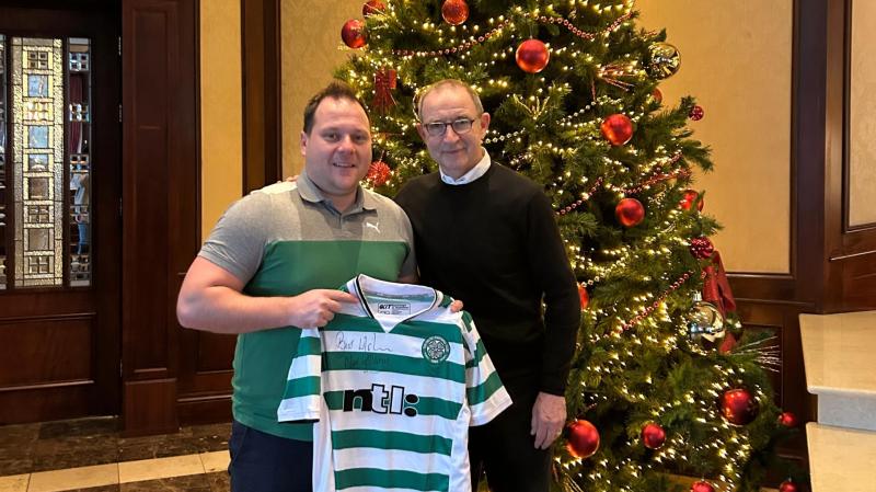 Legendary Celtic and Ireland manager Martin O'Neill shares anecdotes in Letterkenny