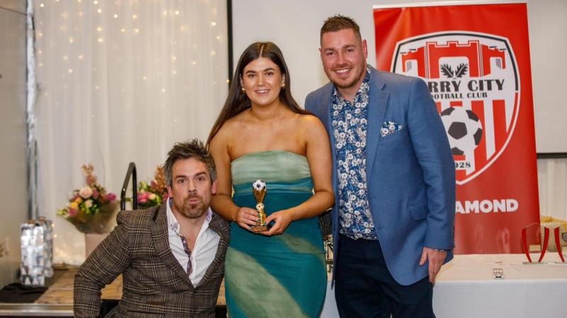 Donegal stars Caoimhe Walsh and Tara O’Connor take major awards for Derry City 