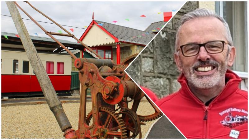 Tributes to outgoing Donegal Railway Museum manager Niall McCaughan