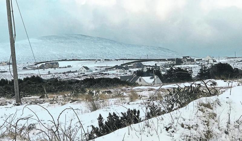 Donegal’s weather warning belatedly hits status orange