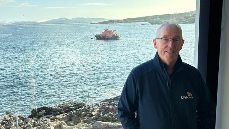 Arranmore RNLI announced Jerry Early to the role of Lifeboat Operations Manager