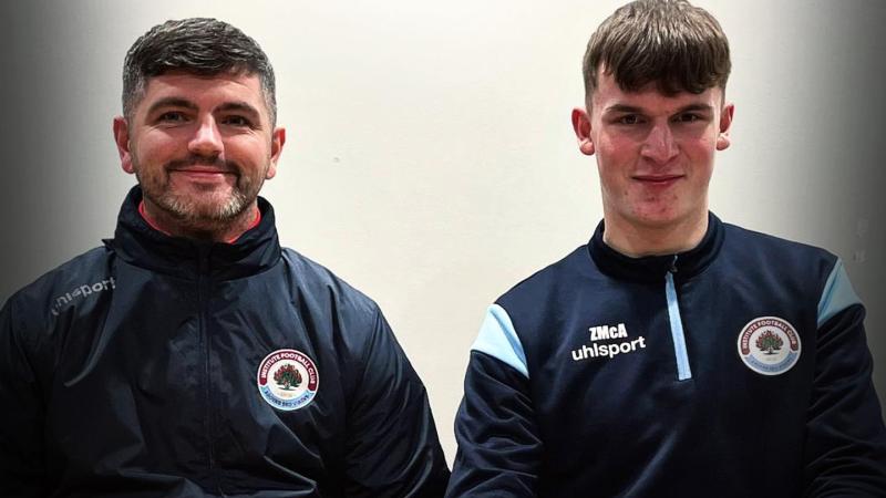 Donegal teenager Jack McAuley pens professional contract at Institute