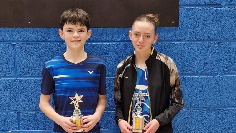 Five medals for Raphoe badminton pair Corey Chambers and Emily Maxwell in Galway 