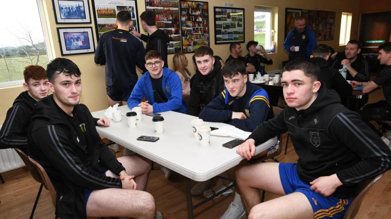 In Pictures: Naomh Padraig, Uisce Chaoin hold All-Ireland final press day 
