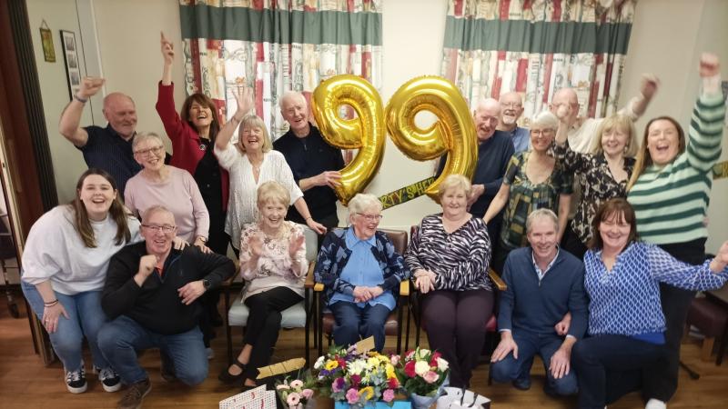 Arranmore's oldest resident celebrates her 99th birthday with friends and family