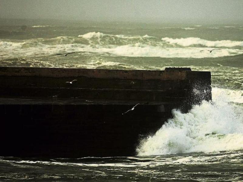 Calm before the storm in Donegal with sleet and snow added to status red warning