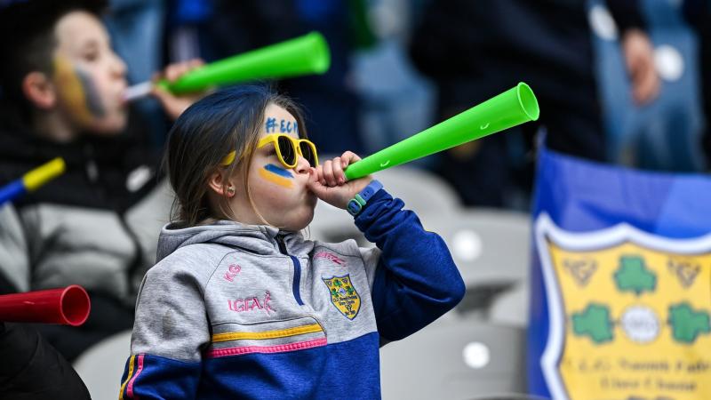 In Pictures: Naomh Padraig supporters turn Croke Park blue and yellow 