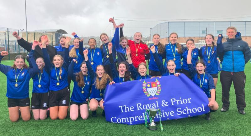 Royal & Prior Comprehensive School, Raphoe win FAI Schools Senior Girls Ulster Cup