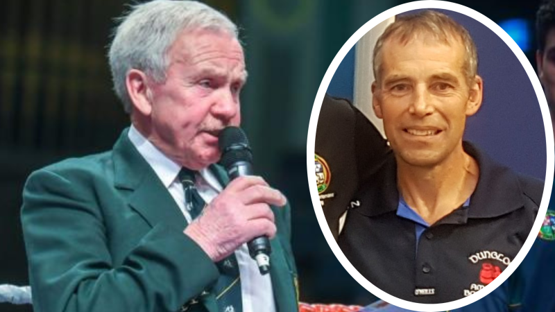 Peter O'Donnell and Jim McCole honoured for service by Ulster Boxing Council 