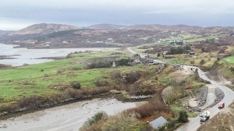 Cars 'off the road' on icy section of N56 after gritter reportedly broke down