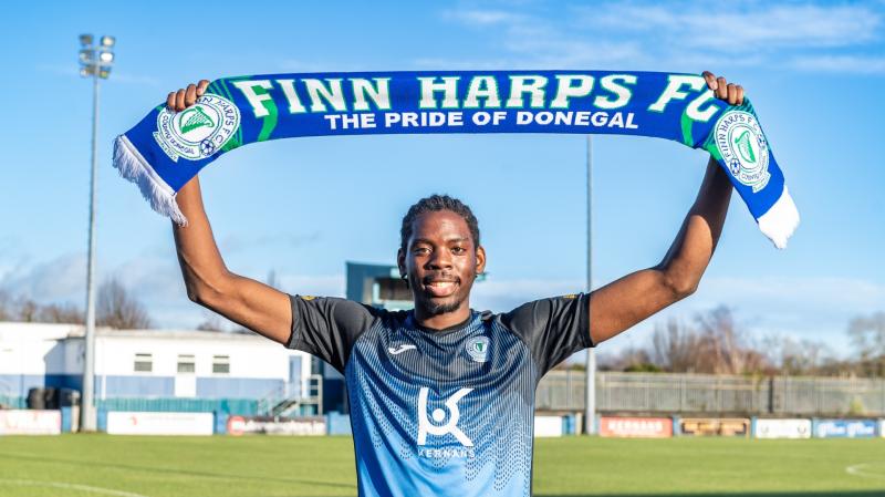 'Towering centre-back' William Oduwa puts pen to paper at Finn Harps