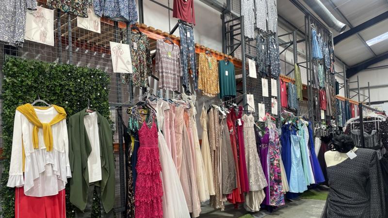 Stunning wedding dresses in stock at Letterkenny sustainable clothes shop