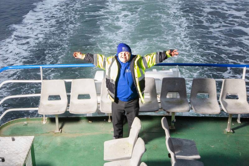 Arranmore's Séan Sailor Boyle celebrates his 18th having raised €2,000 for charity