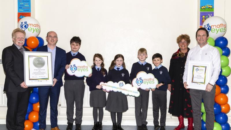 St Mura’s NS Tooban recognised for Have You Got Maths Eyes initiative