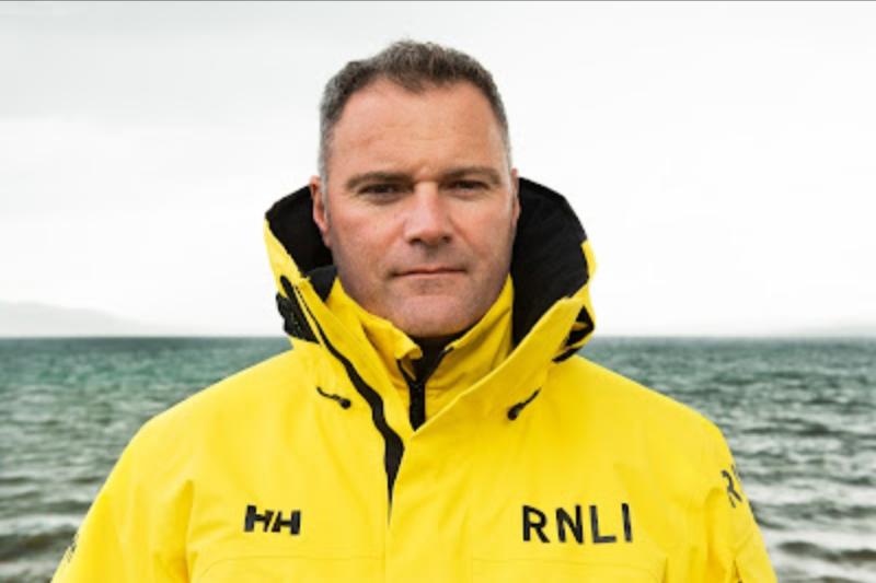 Coxwain Eamonn Mahon is the new man 'in the yellow wellies' at Lough Swilly RNLI