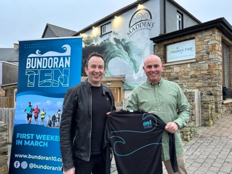Madden’s Bridge Bar sign up to sponsor potential record-breakers at Bundoran 10 