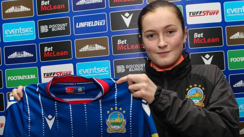 Keri Loughrey has silverware aims after Linfield move