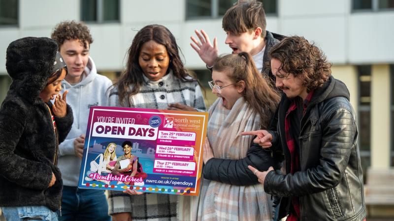 Open Days at NWRC: Register and you could begin your college journey this September