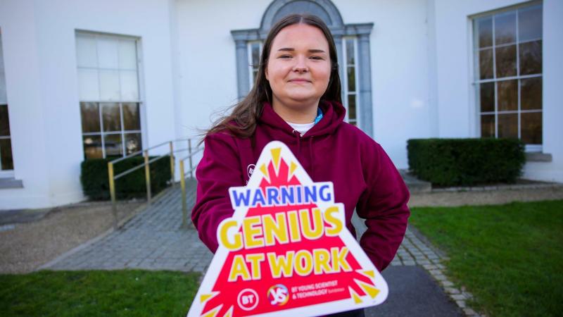  St Columba’s CS Glenties student part of BT Young Scientist Business Bootcamp