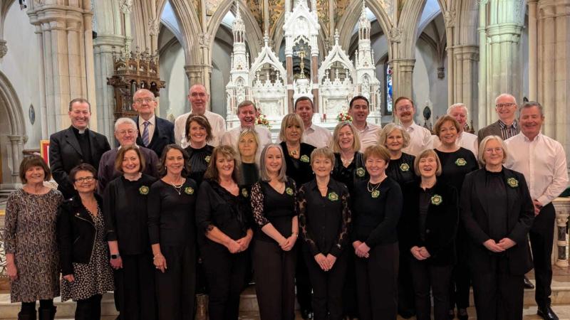 Cór Ailigh from Letterkenny will be singing live on RTÉ this Sunday