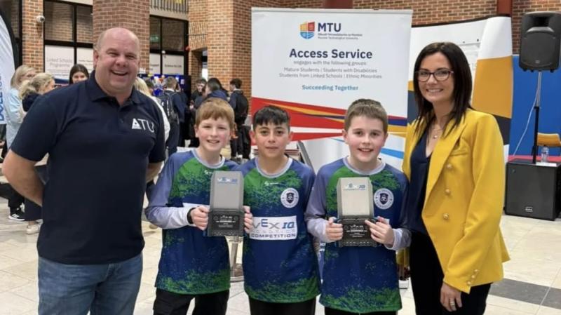 Scoil Taobhóige pupils ready to take on Texas at world robotics competition