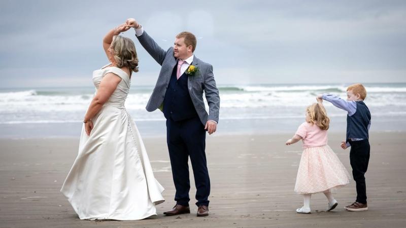A family affair as Laura Barron and Noel Fox's big day perfectly captured
