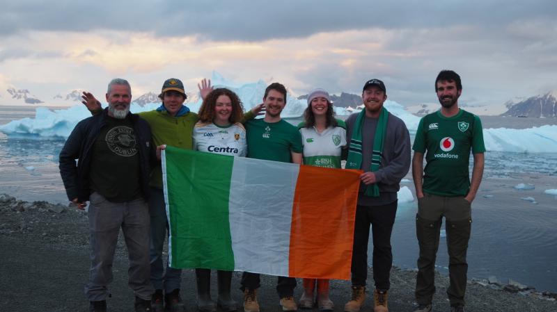 Portnoo man organises Antarctica's first-ever Gaelic football game on St Patrick&rsquo;s Day&nbsp;