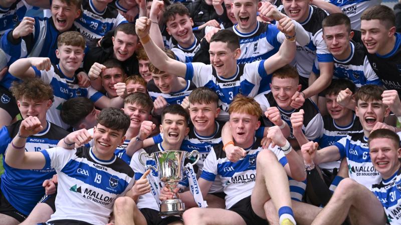 Donegal and Fanad man Willie McAteer leads St Pat’s Maghera to Hogan Cup glory